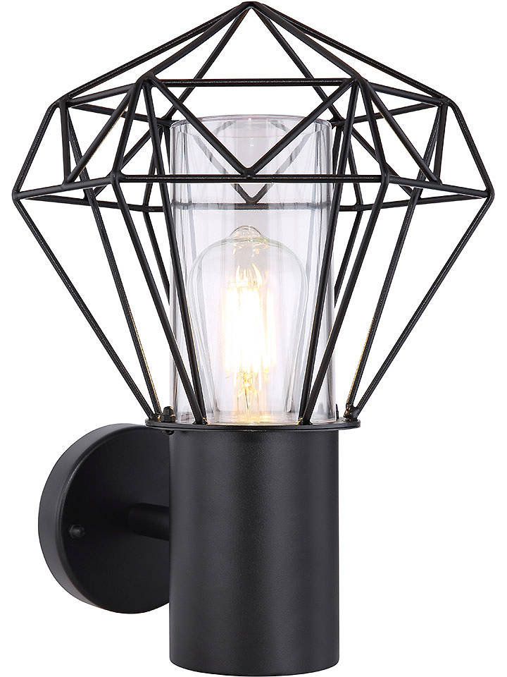 Globo lighting LED-Außenleuchte "Horace" in Schwarz - (B)22,5 x (H)31 cm - onesize