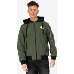 Lonsdale Herren Jacke mit Kapuze schmale Passform SHALFORD