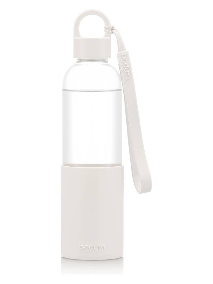 bodum Wasserflasche "Melior" in Weiß - 500 ml - onesize