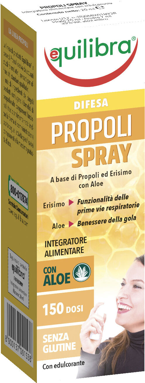 Equilibra Difesa Propoli Spray Con Erogatore 20ml