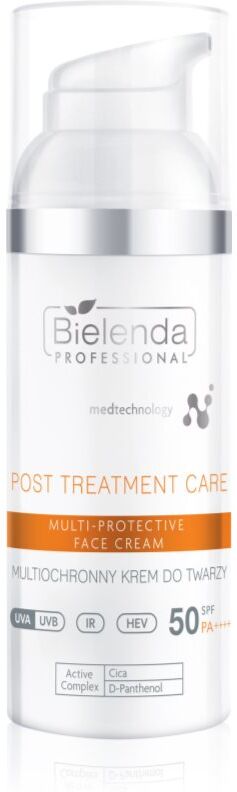 Bielenda Professional Post Treatment Care Multi-Protective Face Cream crème protectrice SPF 50 50 ml