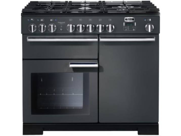 Falcon - Piano De Cuisson Gaz Prodelux100 Mixt Gris Chrome