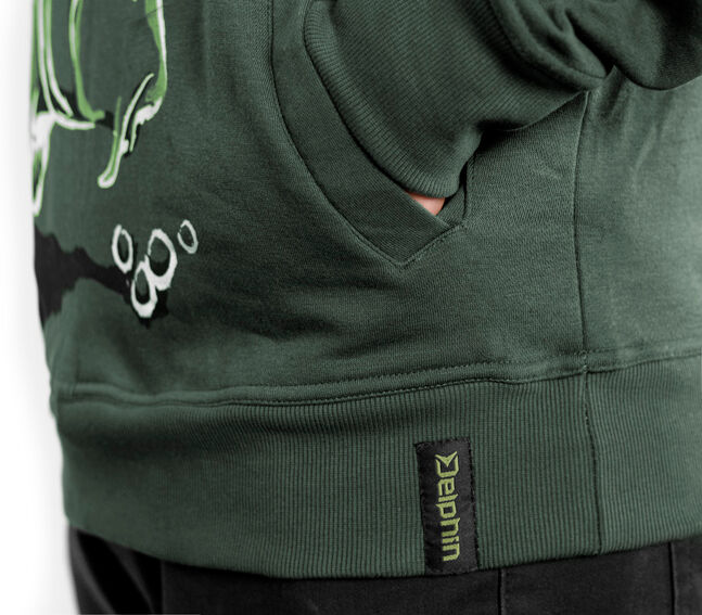Sweat Delphin CATCH ME! CARPE XXL Gray, Lime XXL