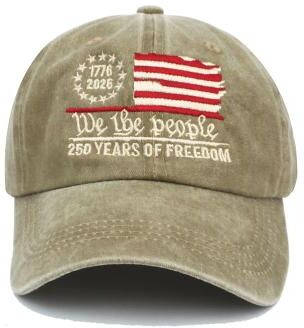 LightInthebox Baseball Cap American Flag Retro Vintage Heritage Patriotic 1776-2026 for Unisex Adults' 3D Print for Independence Day / the Fourth of July 4th of July Outdoor Casual Daily Parade