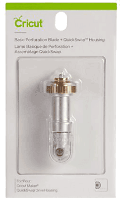 Accesorio para Plotter - Cricut Maker Perforation Blade Tip with QuickSwap Housing, Compatible con Maker, Gris