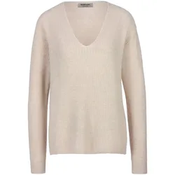 V-Pullover aus 100% Premium-Kaschmir Peter Hahn beige, 44