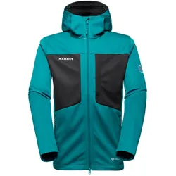 Mammut Ultimate VIII SO Hooded Jacket Men XXL deep teal-black