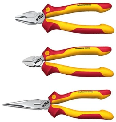 wiha Zangen-Set Professional electric 26852, Länge: 35,3 cm, 3-tlg., 1 Set