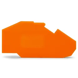 WAGO Abschluß-/Zwischenplatte orange 783-317