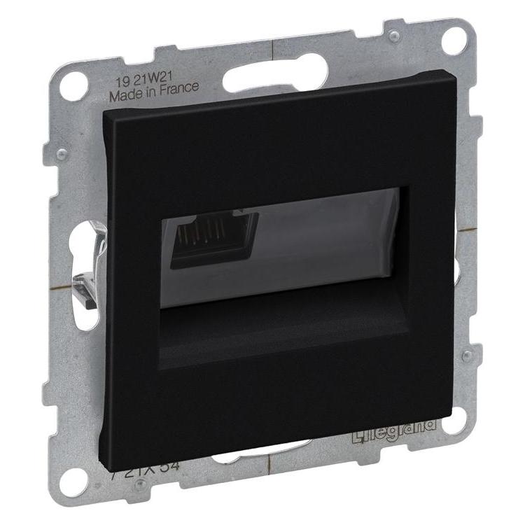 Legrand Rj45 Socket Category 6a Utp Black (Netzwerk Zubehör) (36599045)