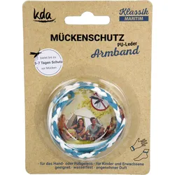 Mückenschutz Armband Pu-Leder -Maritim- Kda 1 ST