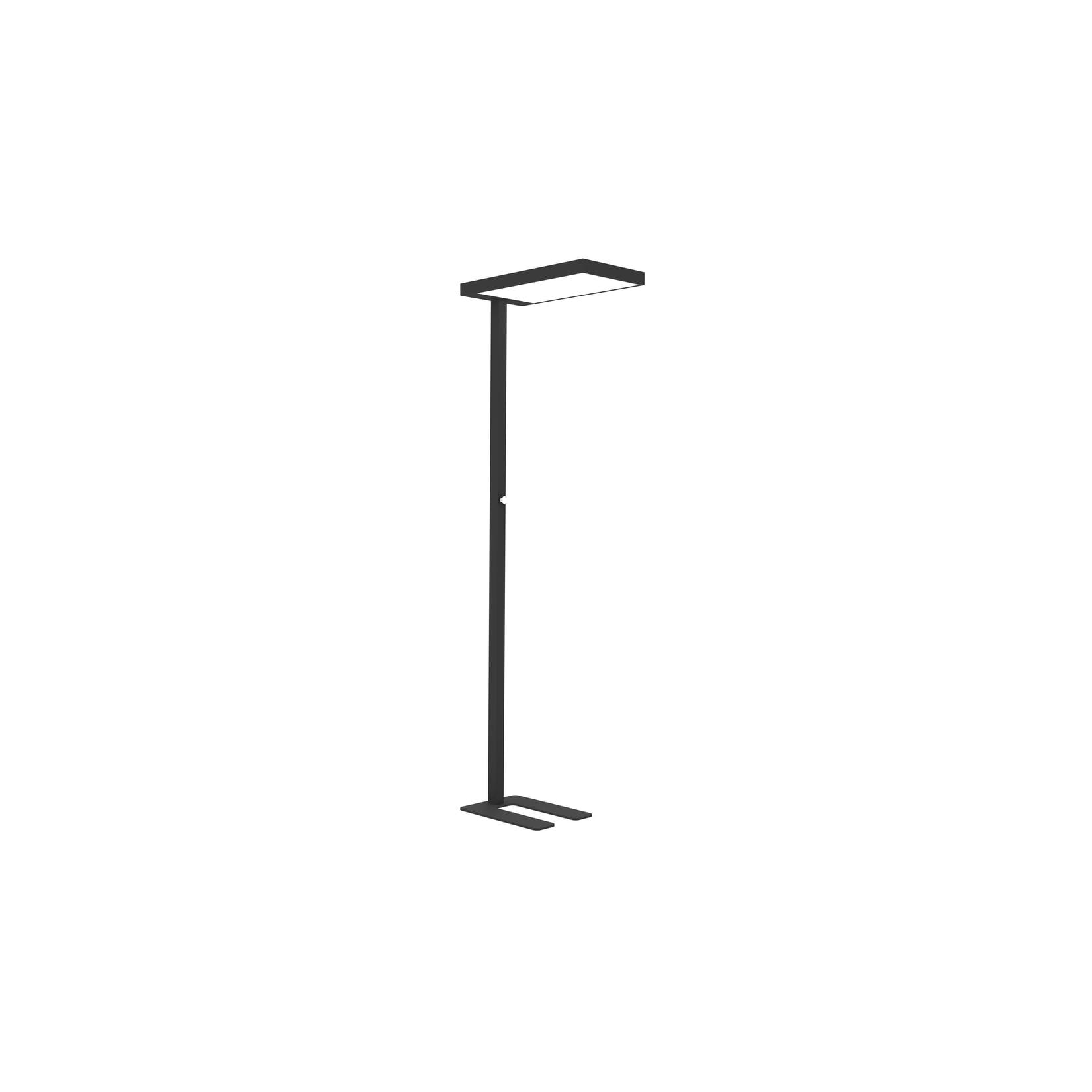 hjh OFFICE Stehlampe LUMANOVA Aluminium / PMMA