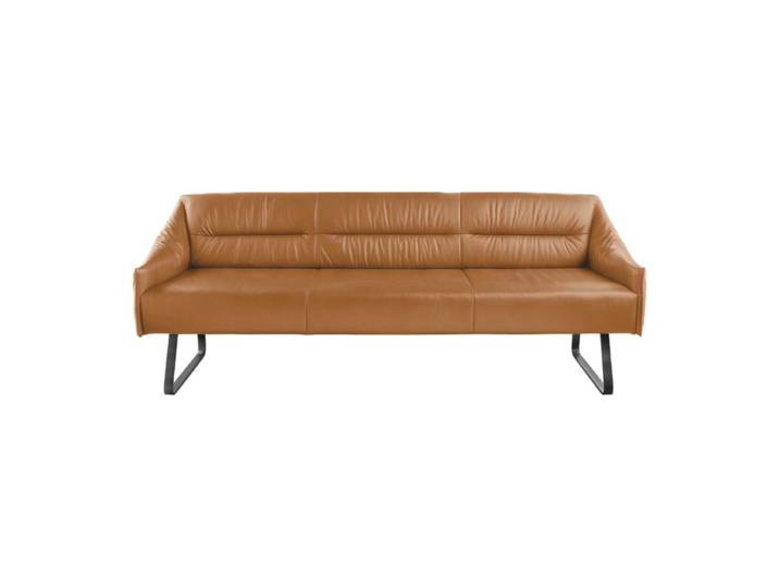 Musterring JustB! SP500 Sitzbank in Leder - Leder Z6952 kurkuma - 232 Modern, Zeitlos