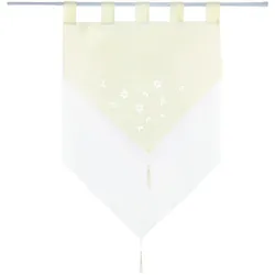 SCHEIBENGARDINE GERA 90x60 cm Creme