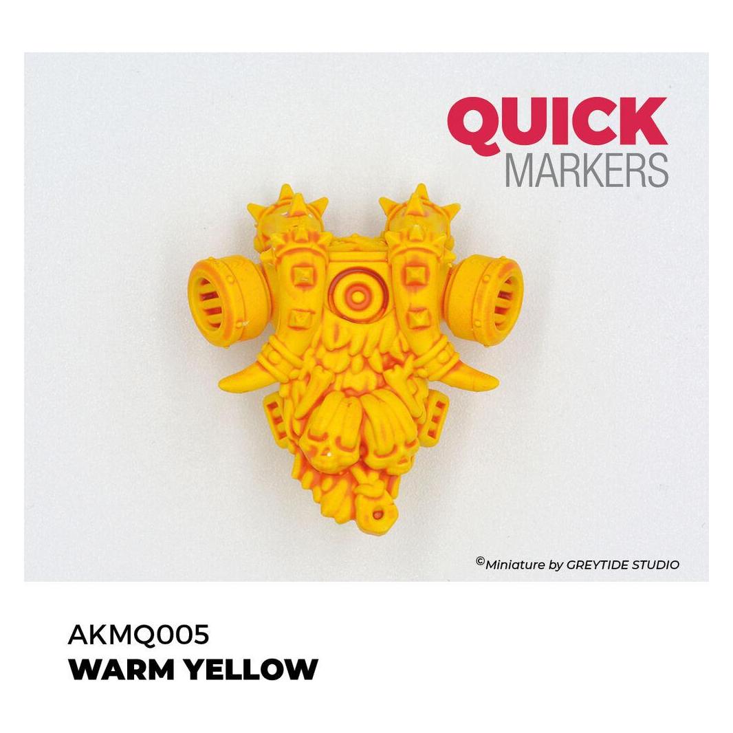 AK Interactive - Quickmarker Warm Yellow (AKMQ005)