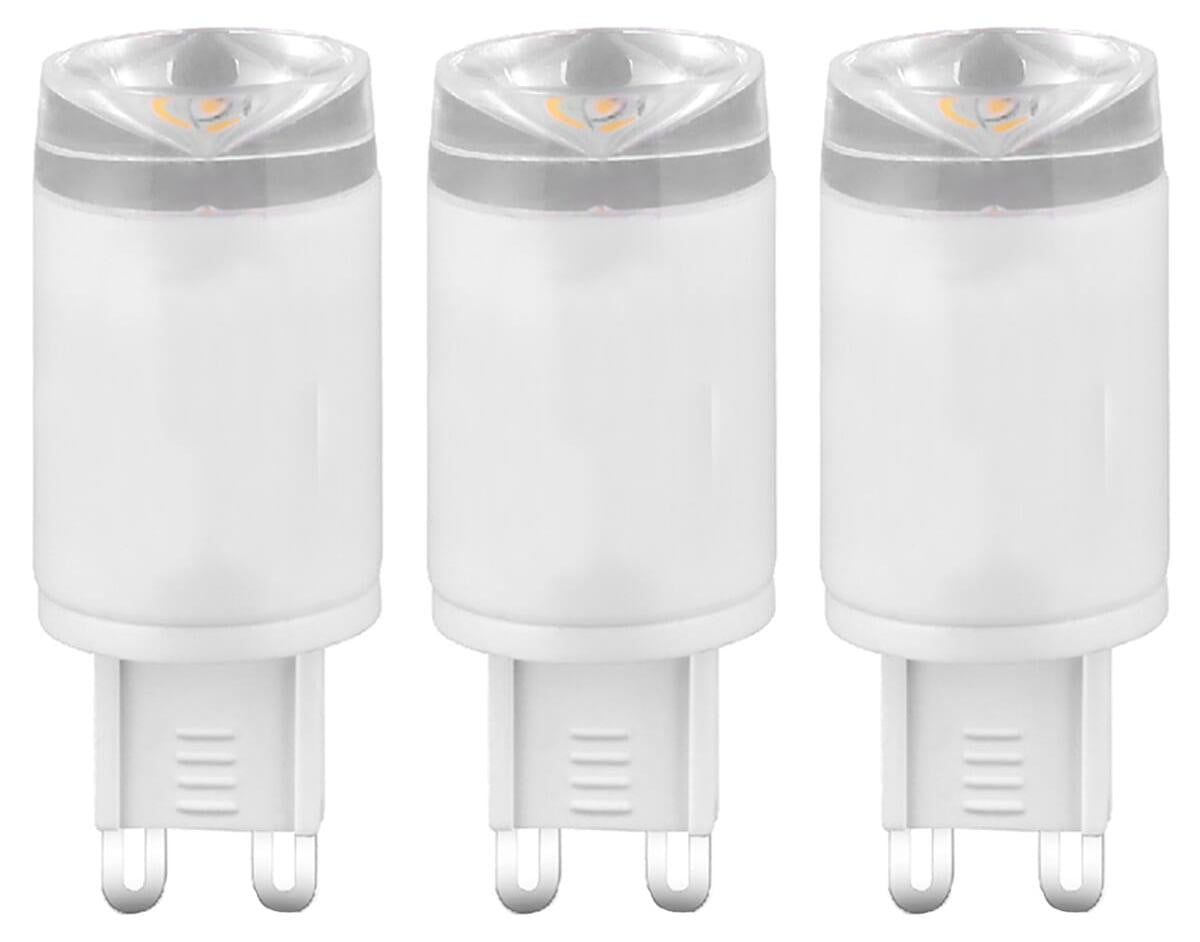 Kobi LED Insteeklamp G9 Helder - 3W 285lm 3000K Warmwit - 3 stuks