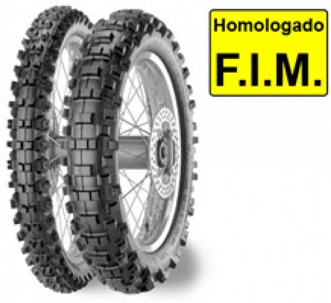 Pneu de motocicleta Metzeler 90/90 R21 Mce6 Days Extr 54 M M+S S