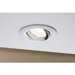 Paulmann Nova Bad-Einbauleuchte Halogen GU10 35 W IP65 Weiß (matt), Chrom 93663