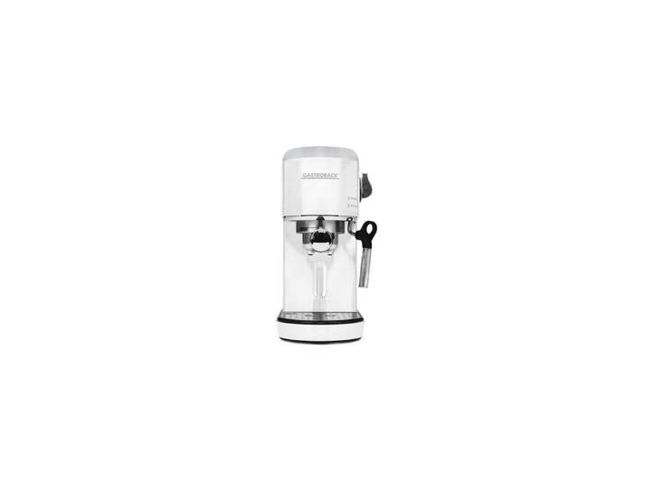 Gastroback Espressomaschine, Edelstahlfilter, Sehr schmales Design für jede Küche - nur 15 cm breit