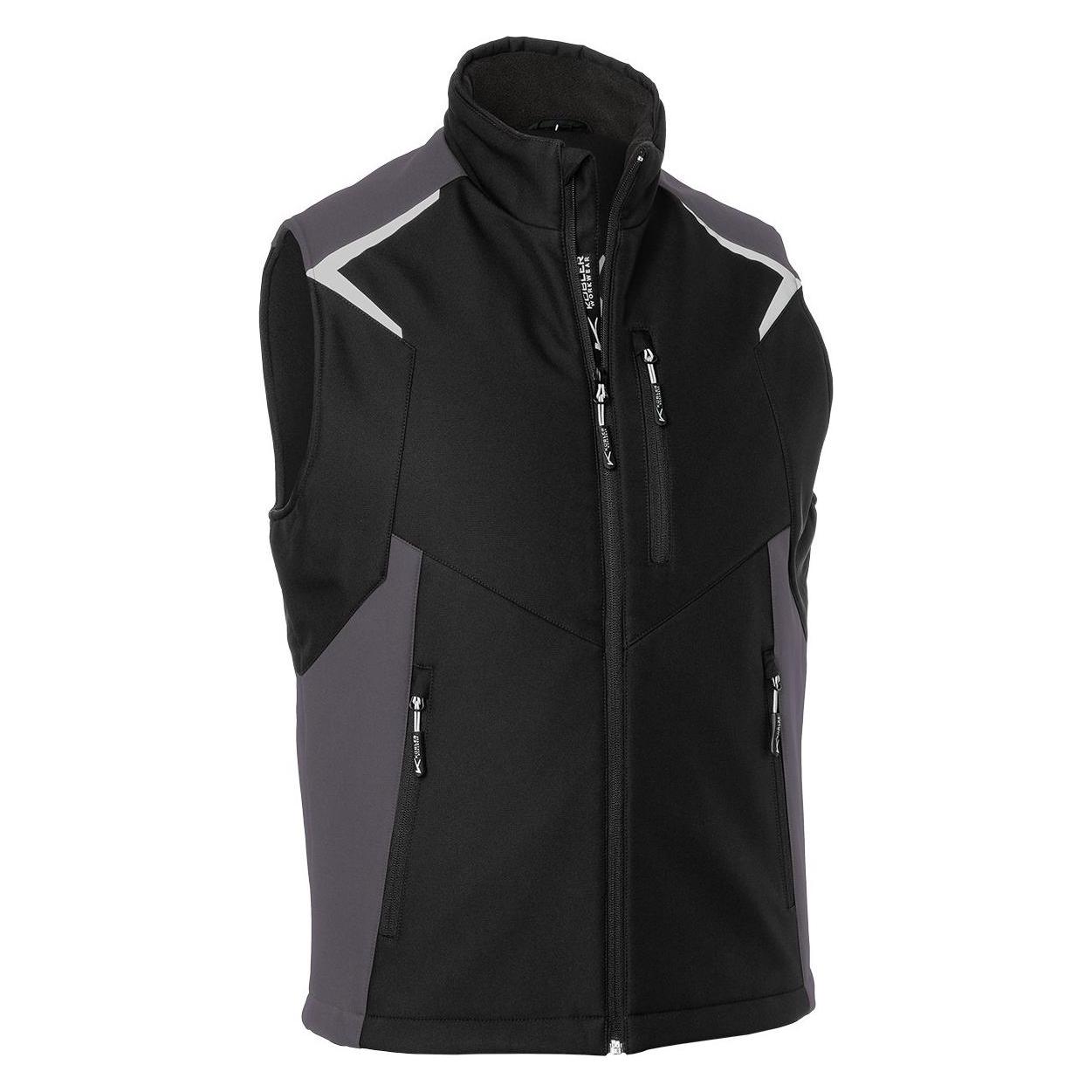Kübler Bodyforce Softshell Weste Schwarz/Anthrazit XS (XS) (210141)