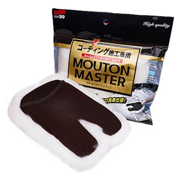 Soft99 Autowaschhandschuh Mouton Master, ein spezieller und empfindlicher Handschuh (4975759041771)