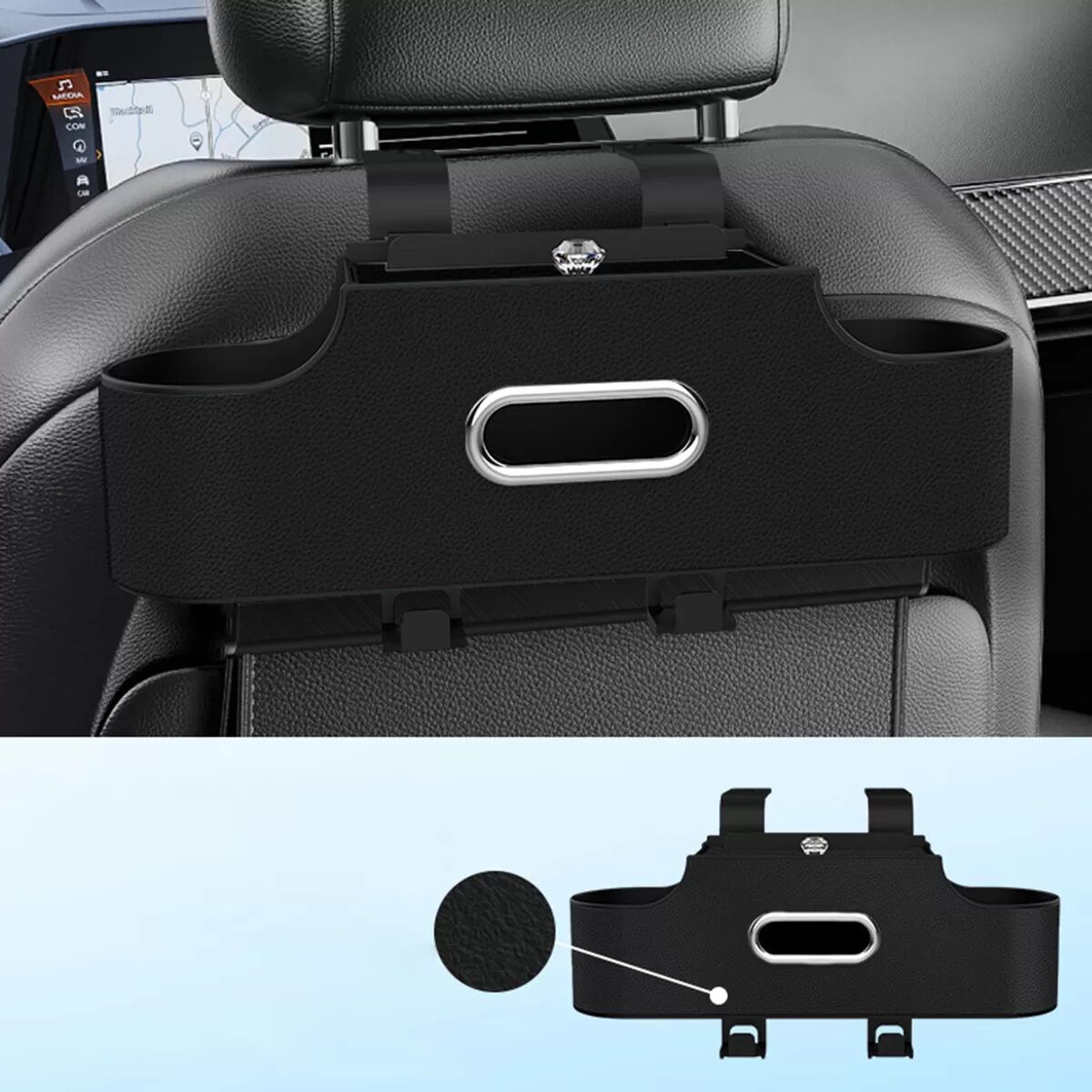 INF Multifunktionaler Auto-Rücksitz-Organizer - Mehr Platz & Ordnung