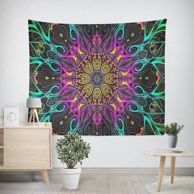 Uplift Essentials Hippie Mandala Tapestry High Definition Bohemian Geometric Sculpture style 15 110 In X 71 In