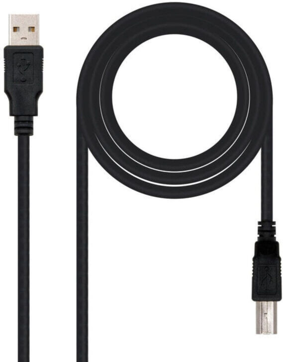 Nanocable Usb-A 2.0 Stecker zu Usb-B Stecker Drucker Kabel 1.80m