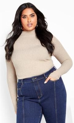 Plus Size Women's Sina Sweater by Avenue in Natural (Size 22/24)