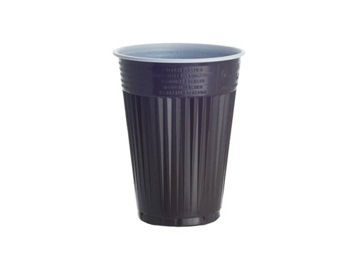 daybays 2000 Stück Einweg-Thermobecher Braun-Weiß 180 ml – Automatenbecher aus PS, Kaffeebecher, Heißgetränkbecher und Kaltgetränke, Automatengängig