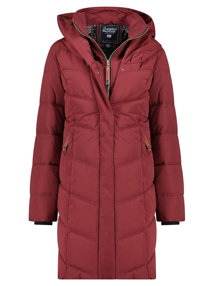 Geographical Norway Wintermantel "Djamila" in Bordeaux - XXL