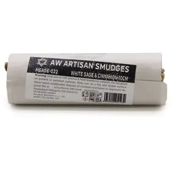 Smudge Stick - White Sage & Cinnamon 10cm