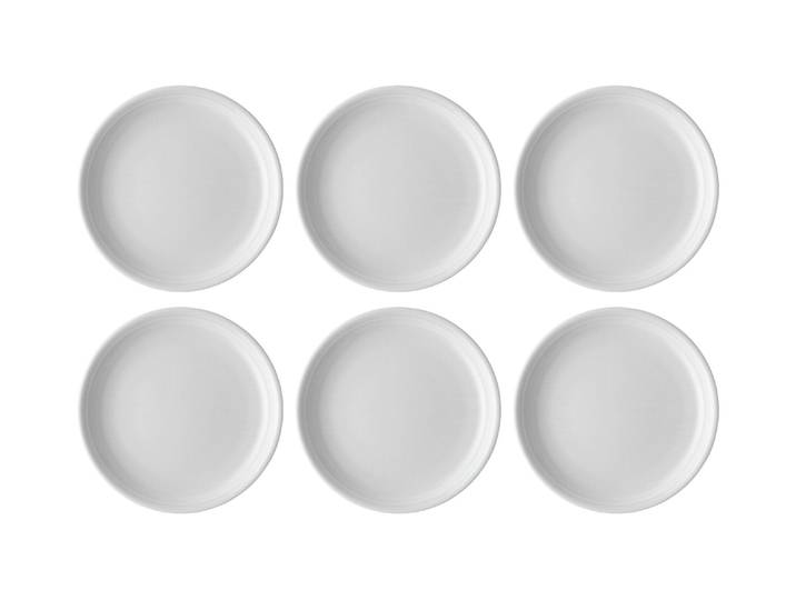 Speiseteller THOMAS PORZELLAN Trend 6 Stück, 26 cm , weiss (weiß), Ø:26cm, Porzellan, Speiseteller, Speiseteller
