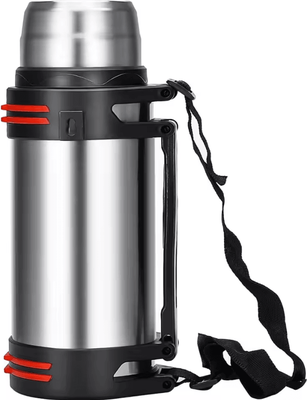 Uplift Curations Large Capacity Stainless Steel Vacuum Insulated Thermos Bottle Leakproof Outdoor Travel Flask 4000ml
