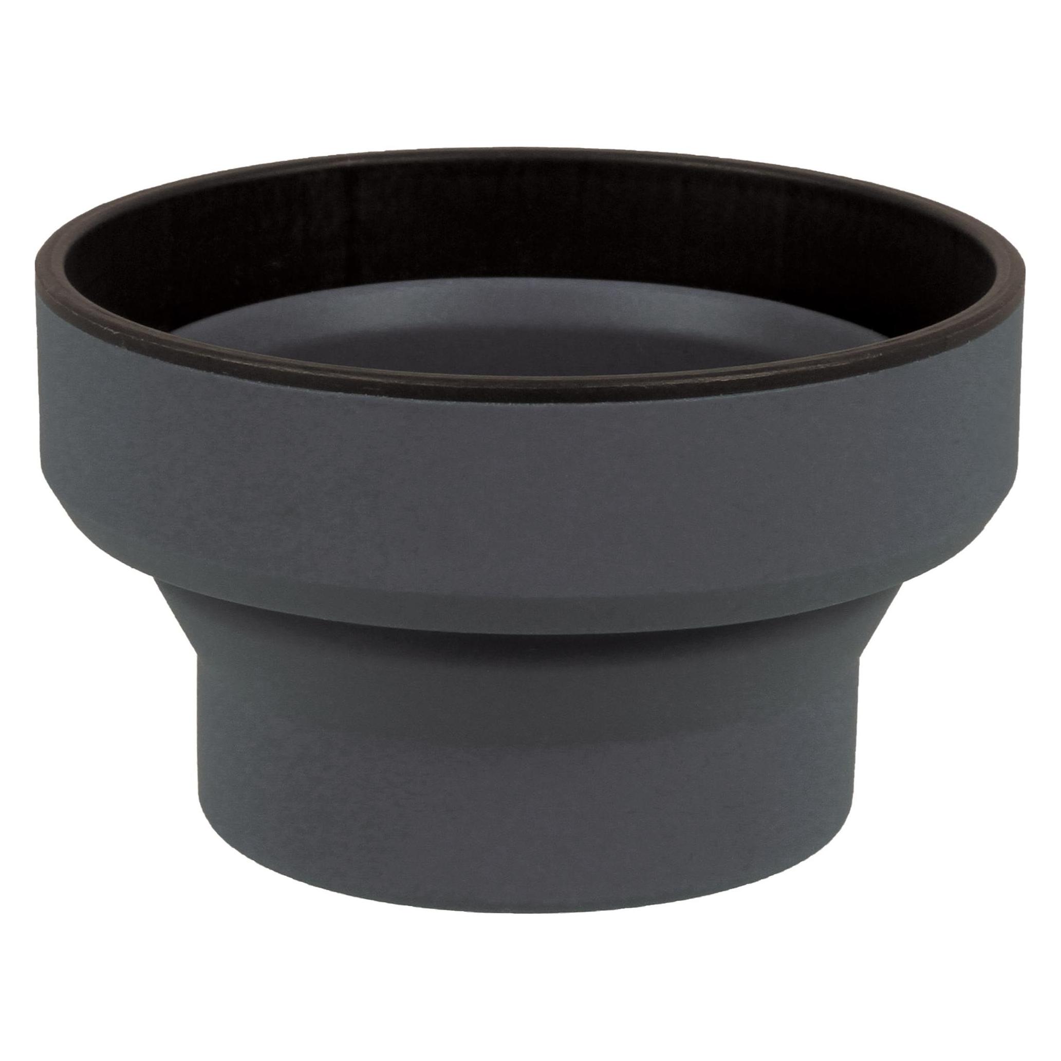 Lifeventure Silicone Ellipse FlexiMug, Graphite (75730)