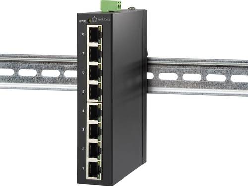 Renkforce RF-3394868 FEH-800 Industrial Ethernet Switch
