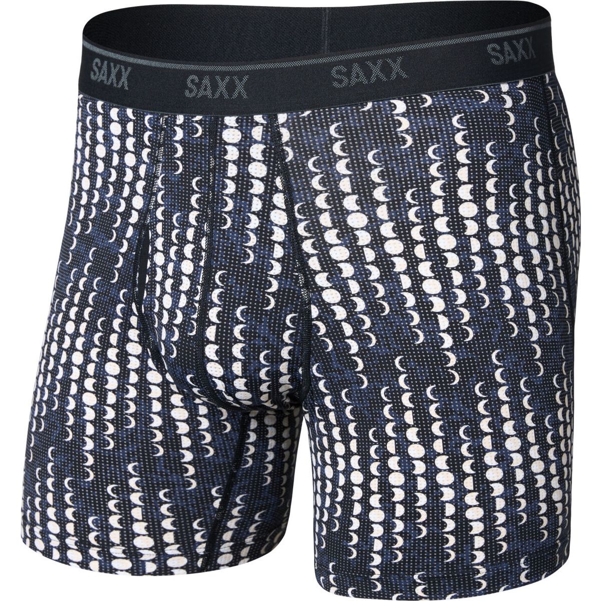 Saxx Quest Quick-dry Mesh Boxer Brief FLY moonrise-black (MOO) L SXBB65F-MOO-L