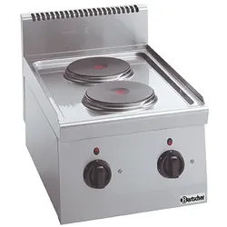 Bartscher Elektroherd 600 2PLTG