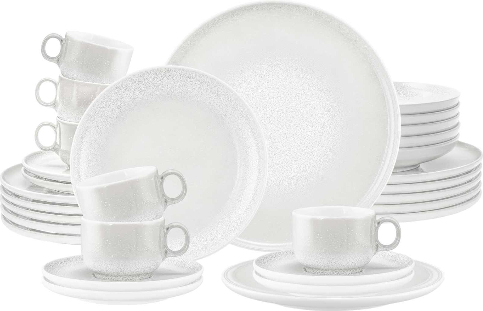 Seltmann Weiden Sento Home Kombiservice 30-teilig - Aura white