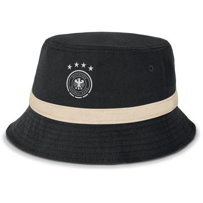 Fischerhut FANATICS "Fanatics Hut DFB Deutschland Grand Bucket Hat", Jungen, Gr. onesize, schwarz (mehrfarbig), Hüte