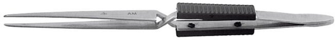 HOLEX Brucelles à becs croisés arrondis / droits, 160 mm AM (727690 AM)