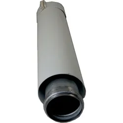 Wolf Luft-/Abgasrohr DN63/96 L:427mm 2600125 weiß