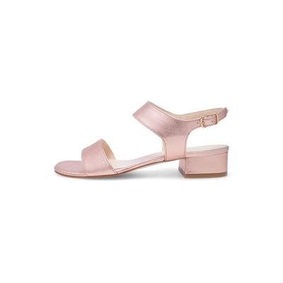 Sandale HENRY STEVENS "Audrey S30", Damen, Gr. 39, rosa (kupfer), Ziegennappa, Basic, Schuhe Sandale