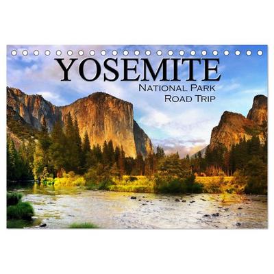 Yosemite National Park Road Trip (Desk Calendar 2026 DIN A5 landscape), CALVENDO 12 Month DeskCalendar
