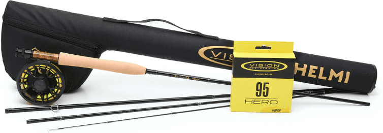 Vision Fly Fishing Vision Helmi Flugfiske Outfit 8,6´ #4 4-Delat