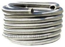 Tuyau intérieur lisse en acier inoxydable ø 130 mm 30 mt pour cheminée