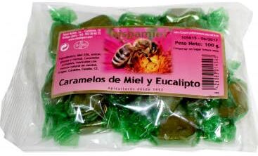 Hispamiel Caramelos Miel y Eucalipto 100 g