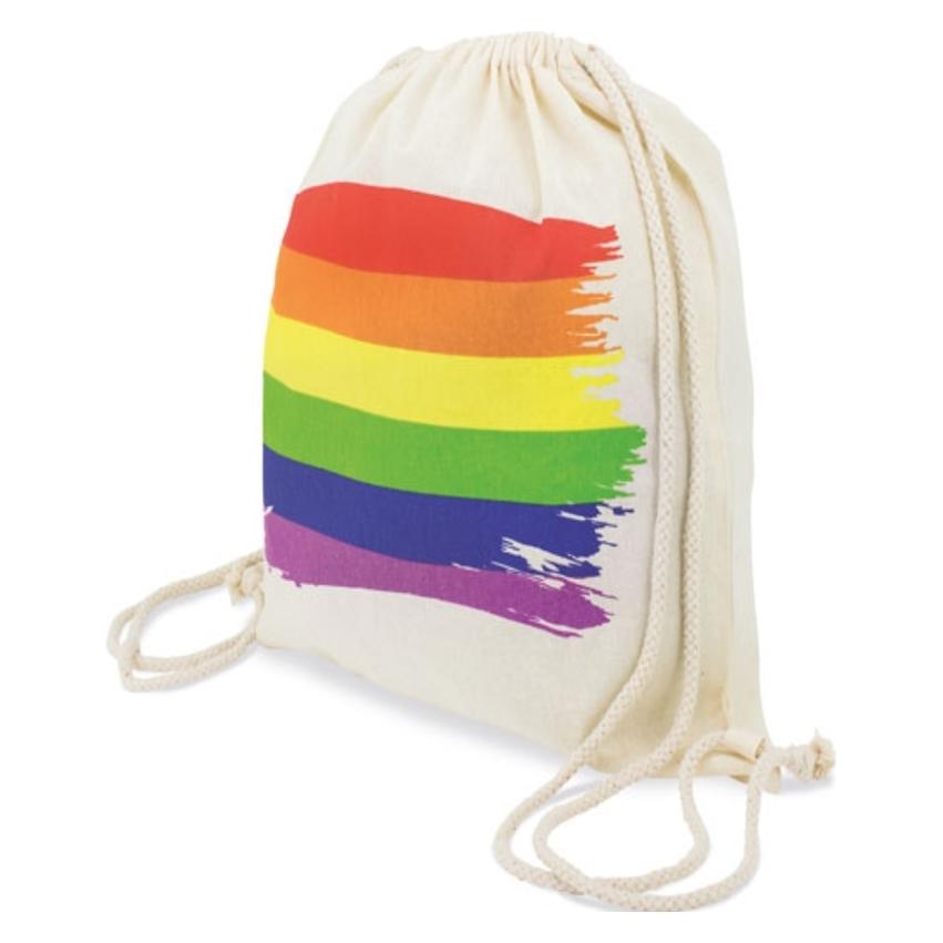 Pride Lgbt-Flaggen-Rucksack Aus Baumwolle (D-235566)