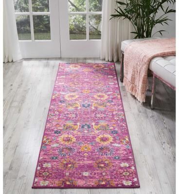 Nourison Passion Boho French Country Floral Area Rug.
