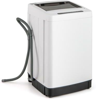 Costway Full-Automatic Washing Machine Washer and Spin Combo-White